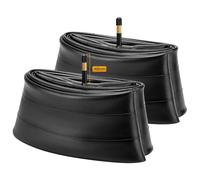 2PC 27.5/2.6-2.8 Inner Tube for 27.5 Inch Mountain Bikes | 27.5/2.60/2.80/27.5 2.6 2.8 with 48mm Presta Valve Durable Butyl Replacement(48mm)