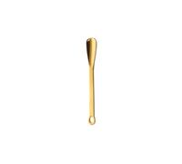 2PC-304 stainless steel coffee spoon mini exquisite and practical -10cm- golden spoon