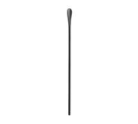 2PC-304 stainless steel stirring rod Japanese solid long handle stirring spoon -26cm black spoon
