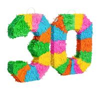2pc 30th Birthday Pinata & Blindfold Set - Multi Fax Potato Multi One Size