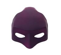 2PC 3d Printing Cat Avenger Mask Batman Cosplay Hat Mask Halloween Party Headwear Pet Dog Helmet(Purple)