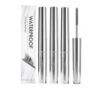 2pc/3pc Iron Eye Mascara, 3D Curling Eyelash Iron Wand Mascara, Waterproof Curly Eyelashes Mascaras with No Flaking Clumping Smudging, Improves The Fullnes Of Eyelashes for A Long Time, 4ml (3pcs)