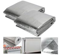 2Pc 5Mx60Cm Bubble Radiator Foil Heat Reflective Energy Saver