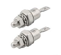 2Pc 85A 1200V Stud Mount Diode Rectifier, High Surge Current Capability for Battery Charging, Power Supplies, Welding Machines and Motor Cont(25HFR120)