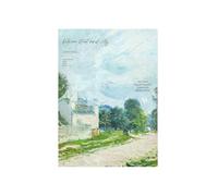 2pc A5- Soft Copy of Oil Painting in Early Spring-Homework Notebook for Thickening Horizontal Lines-Country Path
