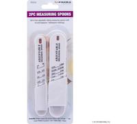 2Pc Adjustable Measuring Spoons Set Kitchen Baking Lightweight Cooking Portable