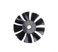 2pc Air Compressor Fan Blades Motor Cooling Fan Replacement for 550W 750W Oil-Air Pump Parts, Black Plastic Quiet Compressor Motor Cooling Fans,