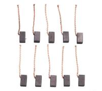 2pc and 10pc 6x6x10mm Carbon Brushes for Blower Motor Fan Motor Windshield Wiper Motor Operational Continuity (10)
