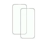 2pc Anti Blue Light Screen Protector Compatible with Phone 16plus Full Coverage Green Smooth Surface Glass Film