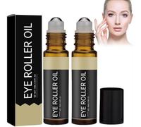 2PC Anti Darkness Eyes Roller Oil, 2025 New Eye Cream for Dark Circles and Puffy Eye, Eye Rollerball for Eyes, Essential Oil, Dark Circle Eye Cream, 10ML