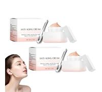 2PC Anti-Wrinkle Filler Serum, Power Wrinkle Fix - Advanced Anti-Aging Blur & Smooth Wrinkle Filler, Hydrating Serum, Vitamin C + Rosehip Oil, Peptides Reduces Fine Lines, Suitable for All Skin Types