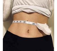 2pc Automatic Telescopic 2 Sided Tape Measure for Body Measurement Self-Tightening Measure Tape for Kids and Adults Body Measurement,Lock Pin Push-Button Retract Inches&Cms |150cm|60 inch (1white)