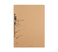 2pc B5- Retro Car Line Simple Notebook with Horizontal Line-Wind Connecting the Sky (English)