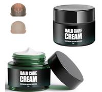 2PC Baldness Cream Scalp Care Bald,Moisturising Premium Care,Razor Repair After Natural Anti-Shine Result Against Skin Irritation and Shaving Burn for Bald Wearers