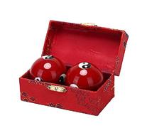 2pc Baoding Balls Relaxation Yin Yang Handballs Chinese Health Daily Hand Finger Exercise Fitness Balls Stress Relief