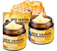 2PC Bee Venom & Turmeric Pain Relief Cream, Joint & Muscle Soothing Bee Venom Cream for UK Climate, Arnica Gel Natural Formula for Back, Knee, Joint Stiffness & Discomfort,Sports Recovery,Cruelty-Free