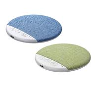 2PC Bluetooth Pillow Speaker for Sleeping Ultra Thin Bluetooth Pillow Speaker, Bone Conduction Under Speakers Deep Sleep Stereo Bass Private Headphones with Soothing Sounds Sleep Timer Side Sleepers