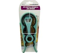 2Pc Bottle & Jar Openers Kitchen Bar Restaurant Tool Bottles Opener Jars