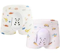 2pc Breathable Boxer Shorts for Boys After Circumcision, Circumcision Underwear, Post Circumcision Underwear(E,170)