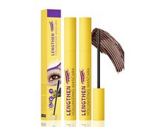 2PC Bubble Waterproof Mascara for Women,New Volumizing Long-lasting Mascaras for Sensitive Eyes,Volumizing Defining Lashes And Enhances The Natural Look,Boost Curl,Create Natural Eyelashes (Brown)