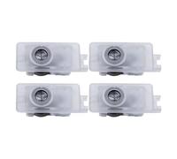 2PC Car LED Door Light Projector Decor Courtesy Lamp For BMW G02 G07 G20 G21 G22 G29 F40 Z4 M4 M 3 Series Auto Accessories Door Welcome Lights (Color : 4 Pieces, Size : For Bmw Logo)