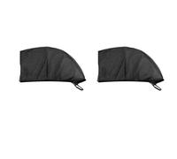 2pc Car Window Sun Visor Mesh Films Protect Auto Side Sunshade Blocking Styling Accessories(2PCS-A black)