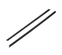 2Pc Car Window Waterproof Weather Strip Waterproof Pressure Strip Sealing Strips for Nissan for Big-M D21 Hardbody Pick UP 1986-1997 Car Door Edge Protector