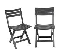 2Pc Collapsible Outdoor Folding Garden Chair Camping Patio Pool Lounge Seat