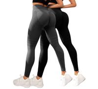 2pc Compression 3D Leggings Anti Cellulite，Anti-cellulite Compression Leggings，High Waisted Women Workout Gym Tummy Control Butt Lift Legging Petite Yoga Buttery Soft Seamless Sports Pants Fitness