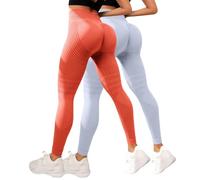 2pc Compression 3D Leggings Anti Cellulite，Anti-cellulite Compression Leggings，High Waisted Women Workout Gym Tummy Control Butt Lift Legging Petite Yoga Buttery Soft Seamless Sports Pants Fitness