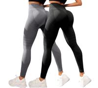 2PC Compression Leggings Women 3D Anti Cellulite Leggings Tummy Control Lipedema Compression Legging Butt Lift Sports Yoga Pant Workout Gym Anti-Cellulite Legging Yoga Pants for Women