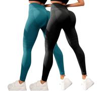 2PC Compression Leggings Women 3D Anti Cellulite Leggings Tummy Control Lipedema Compression Legging Butt Lift Sports Yoga Pant Workout Gym Anti-Cellulite Legging Yoga Pants for Women