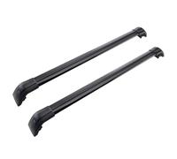 2PC Cross Bars For Hyundai For Santa Fe TM 2019 2020 2021 2022 2023 Crossbar Luggage Carrier Roof Rack Rail Lockable Cargo Roof Racks(Black)