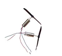 2PC DC 3V 4.2V 54000RPM High Speed Coreless Motors 7mmx16mm Hollow cup electronic starter with Propellers for RC Drone BIANMTSW