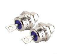 2Pc Diode Rectifier 1200V 85A40A25A Stud Mount Positive Cathode Negative Anode Compatible with Welding Machines Motor Controls Battery Charging (70HFR120)