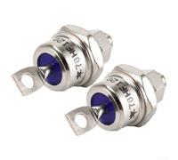 2Pc Diode Rectifier 1200V 85A40A25A Stud Mount Positive Cathode Negative Anode Compatible with Welding Machines Motor Controls Battery Charging (70HF120)