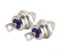 2Pc Diode Rectifier 1200V 85A40A25A Stud Mount Positive Cathode Negative Anode Compatible with Welding Machines Motor Controls Battery Charging (50HF120)