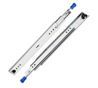 2pc Drawer Slides with Lock - 10" to 50" Full Extension Ball Bearing Runners for Smooth Operation(600mm)