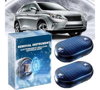 2PC Electromagnetic Car Deicer, Car Interference Antifreeze Device, Anti Freeze Electromagnetic Cars Snow Removal Devices, Ehicle Microwave Molecular Deicing Instrument Snow Removal Tool