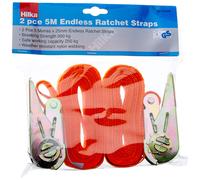 2PC Endless Ratchet Strap