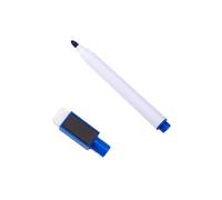 2PC- erasable Brush with Magnet whiteboard Pen for -Magnetic Dark Blue core