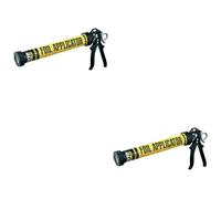 2pc Everbuild Sika Foil Pack Applicator Gun 600ml - 483370 - Pack of 2 - 483370