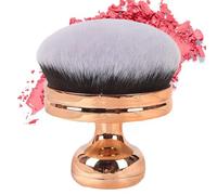 2pc Extra Large Body Makeup Brush for Self Tanner,Leg Makeup & Bronzer Self Tan Back Applicator, 2inch Wide Round Head Kabuki Brush For Application,Oval Face Makeup Brush (2pc)