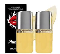 2pc Extrem Lip Plumper Korean,Lip Plumping Lip Gloss with Volumising Effect | Lip Oil for Dry Lips,Hydrating&Moisturizing Lip Gloss Base,Long-Lasting Care&Transparent Texture,Plump for Fuller Looking