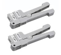 2PC Fiber Optic Cutter Tool 45-162 Coax Cable Stripper Fiber Optical Buffer Tube Jacket Stripper coaxial cable crimper universal wire stripper