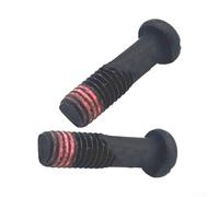 2pc Flat Head Drill Chuck Screw M6 x 22mm for HP457, BDF456, BHP442, BHP451, DDF453, DDF485 & DHP485 Power Drills - Slotted Steel