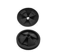 2Pc Food Waste Disposer Drain Plugs Splash Guards Black Rubber Kitchen Garbage Disposal Crusher Part Tools