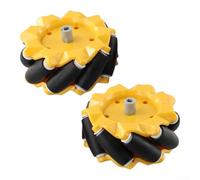 2PC For Mecanum Wheels for DIY Smart Robot Cars for Robotics and STEM Education