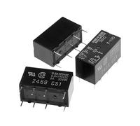 2PC G5V-2 Signal Relay 5VDC / 12VDC / 24VDC DPDT 8-Pin 2A Miniature PCB Type for Electronic Control and Automation Circuits(G5V-2-24VDC)