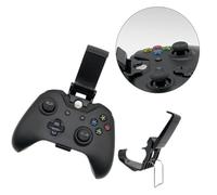 2pc Gamepad Holder for Mobile Phone and Controller, Adjustable Black